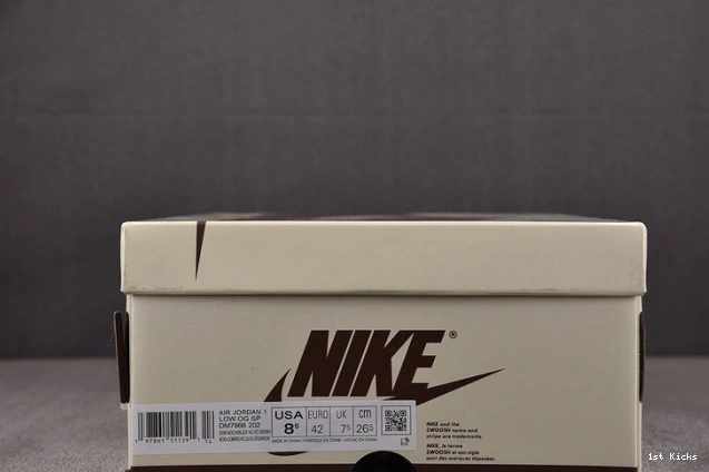 x air 1351 “velvet Popular travis scott low og 1 dm7866- jordan brown” 1230